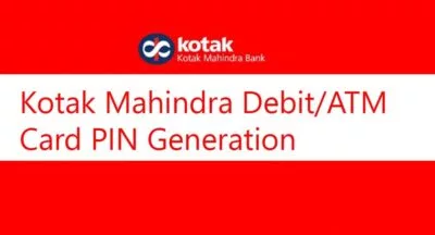 Kotak debit card pin generation