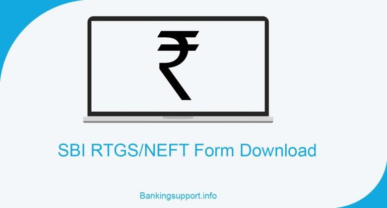 sbi rtgs form download