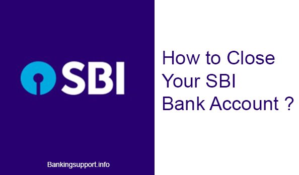 How to close SBI Account