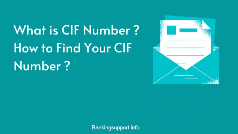 What is CIF Number