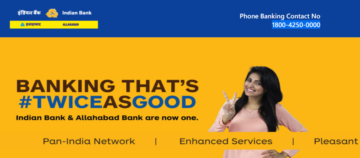 Indian bank Net Banking Login