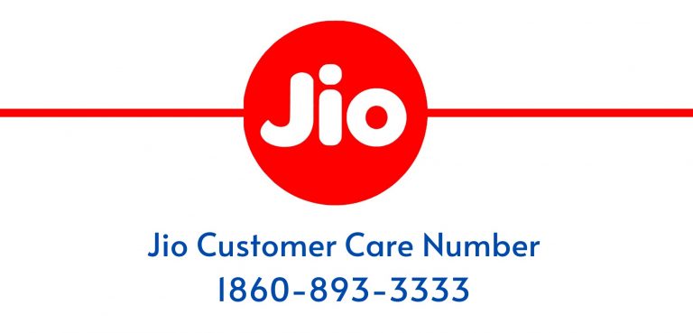 Jio Customer care Number