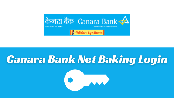 Canara Bank Net Banking Login