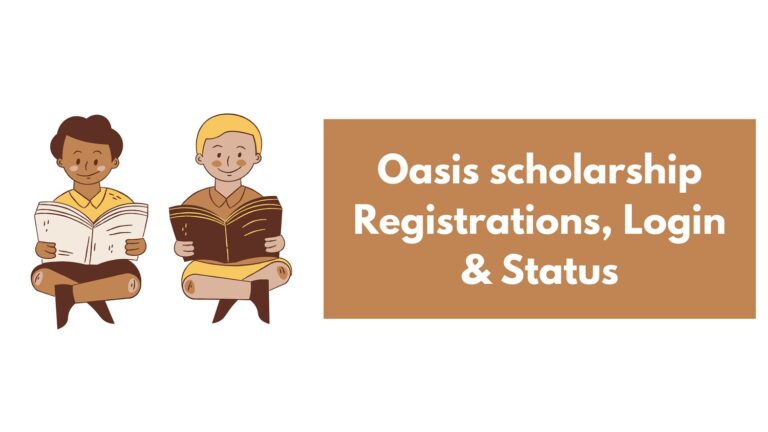 Oasis scholarship