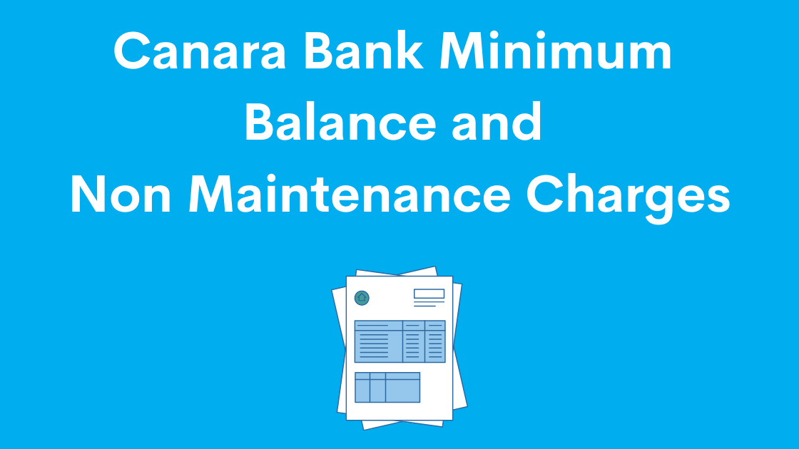 Canara Bank minimum Balance